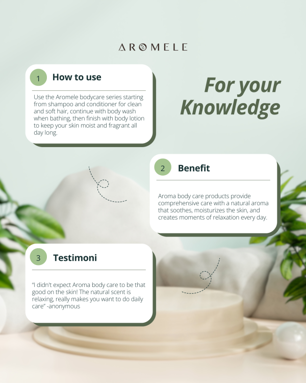 [AROMELE] Lemongrass Ginger -  All Varian 300 ml Packaged - Image 5