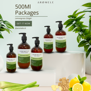 [AROMELE] Lemongrass Ginger -  All Varian 500 ml Packaged