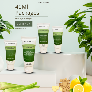 [AROMELE] Lemongrass Ginger - Travel Pack 40 ml