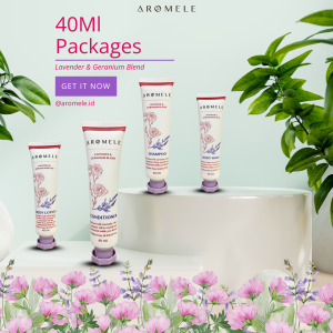 [AROMELE] Lavender & Geranium Blend - Travel Pack 40 ml