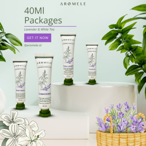 [AROMELE] Lavender & White Tea - Travel Pack 40 ml