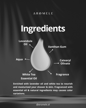 [AROMELE] Lavender & White Tea - Travel Pack 40 ml - Image 4